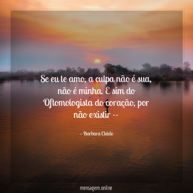 Se eu te amo