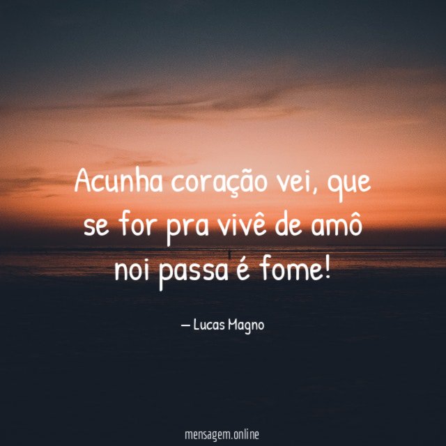 Acunha coração vei