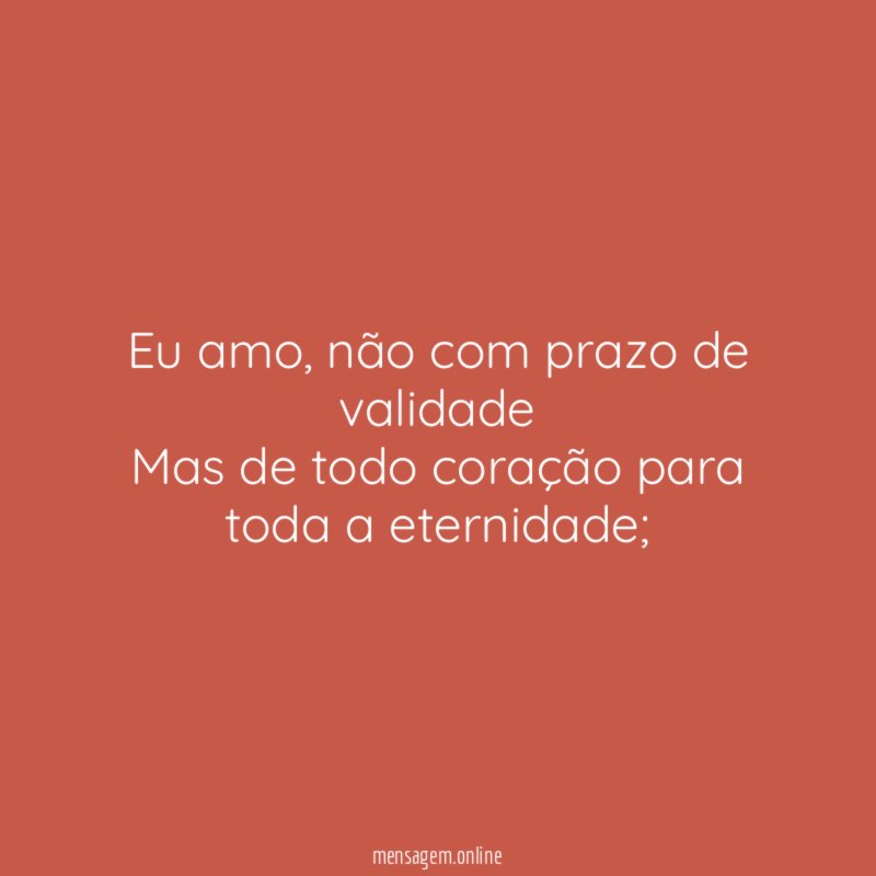 Eu amo