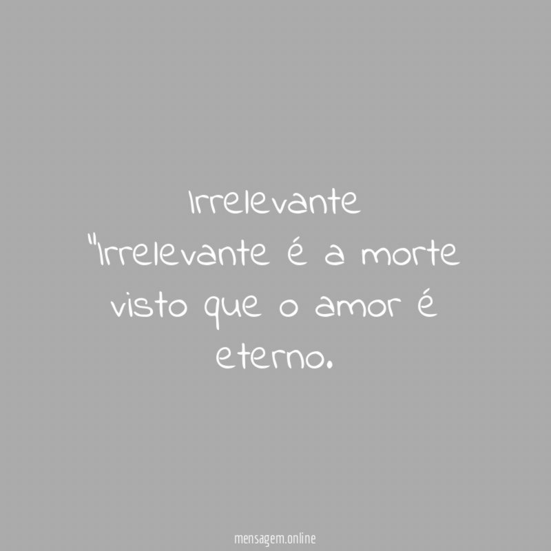 Irrelevante