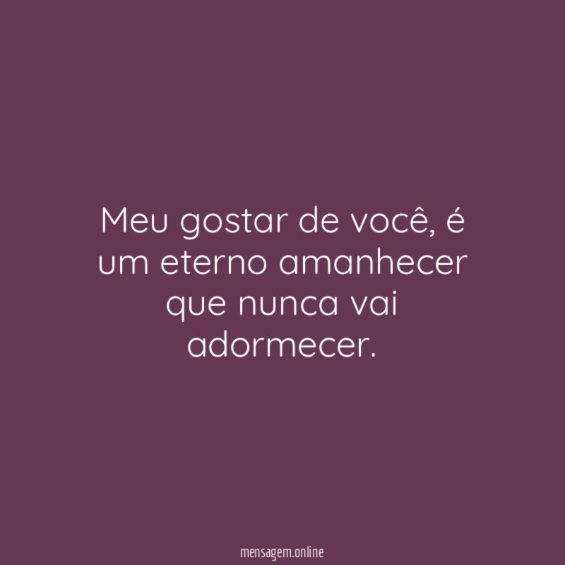 Meu gostar de você