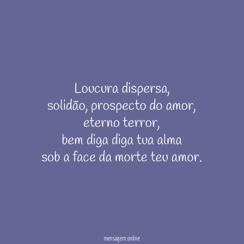loucura dispersa