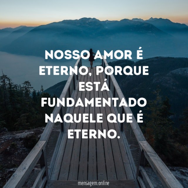 Nosso amor é eterno