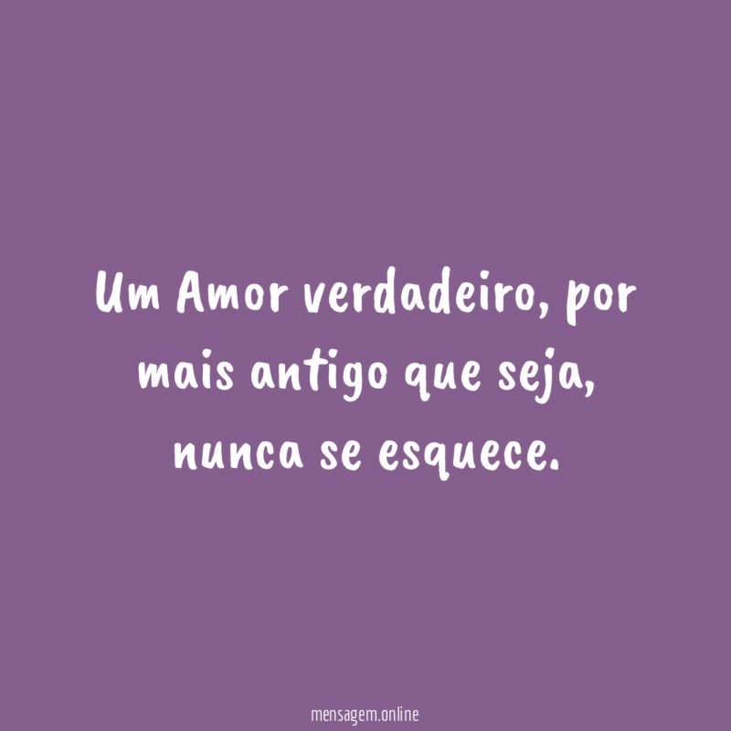 Um Amor verdadeiro