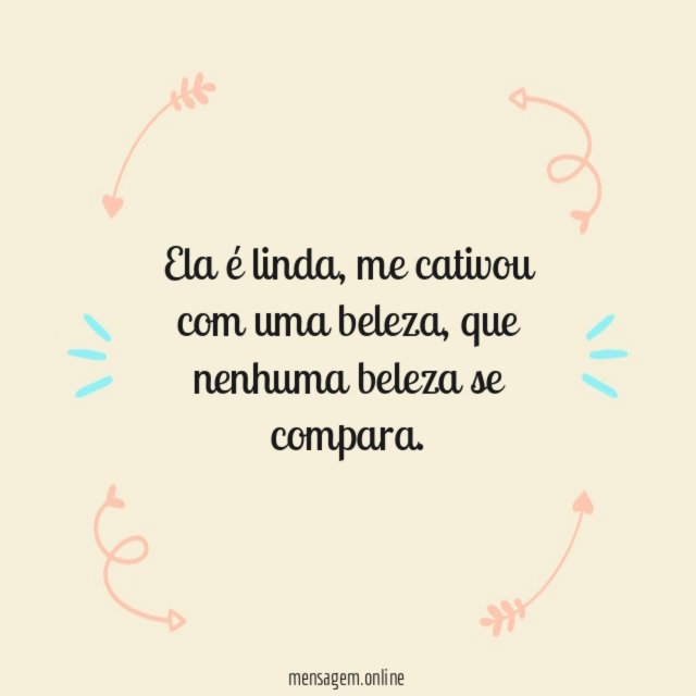 Ela é linda
