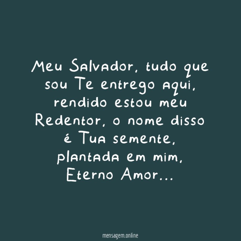 Meu Salvador