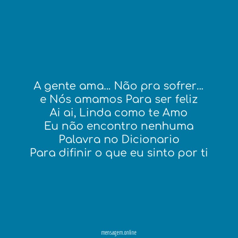 A gente ama