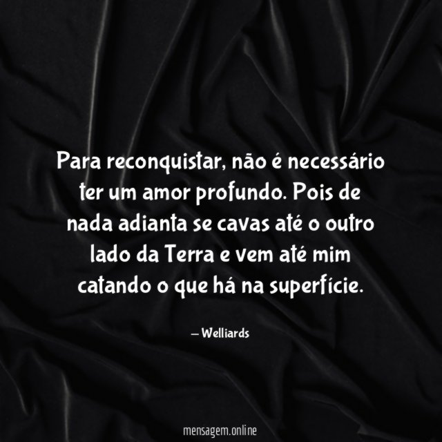 Para reconquistar