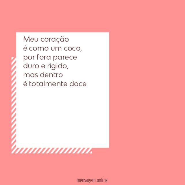 Meu coração é como um coco