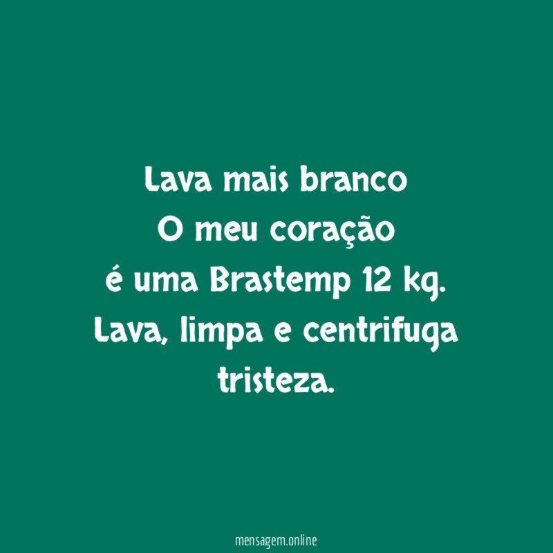 Lava mais branco
