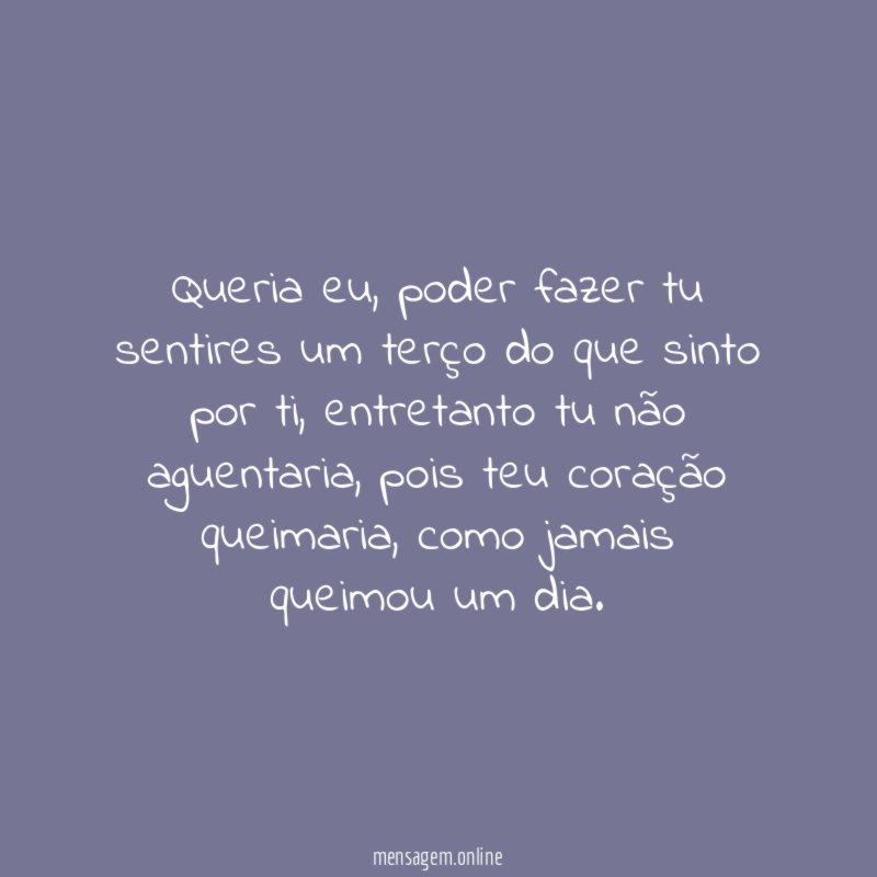 Queria eu