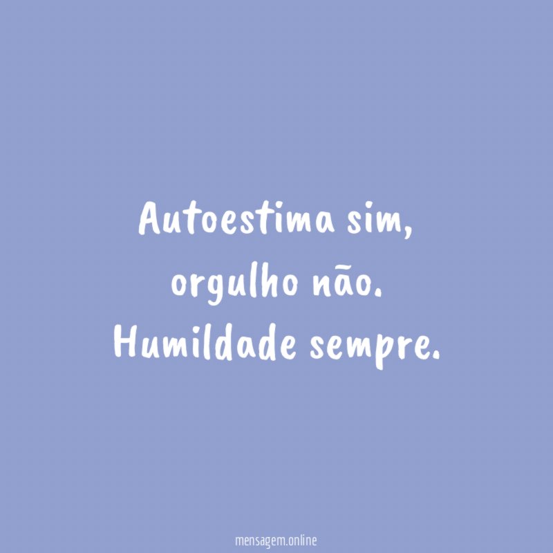 Autoestima sim