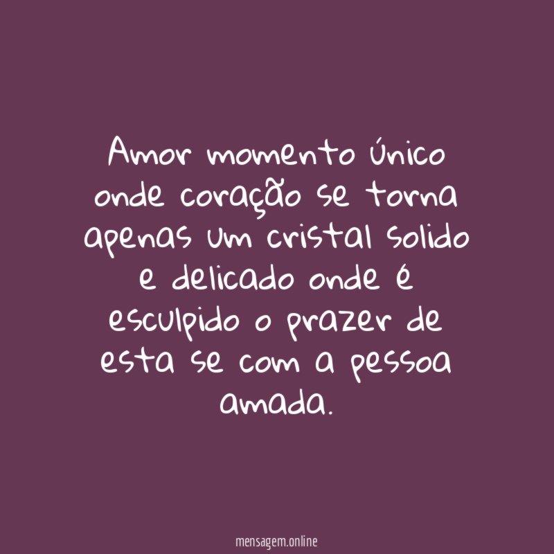 Amor momento único onde coração se torna apenas