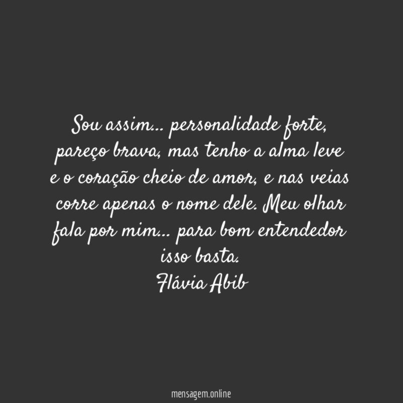 Sou assim