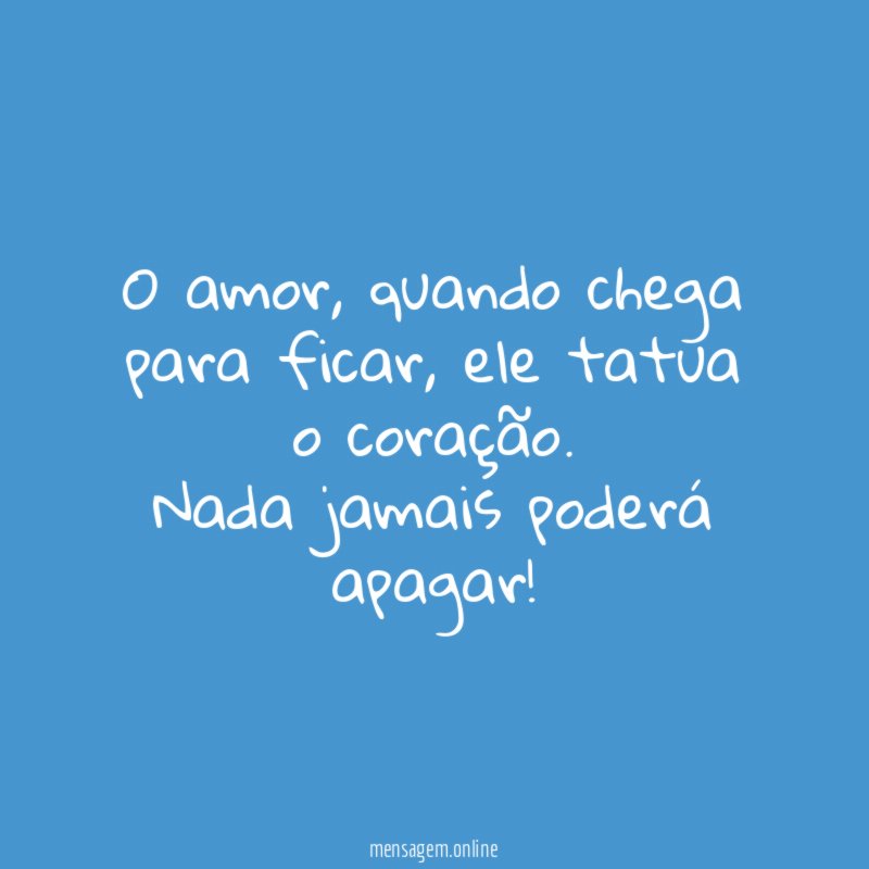O amor