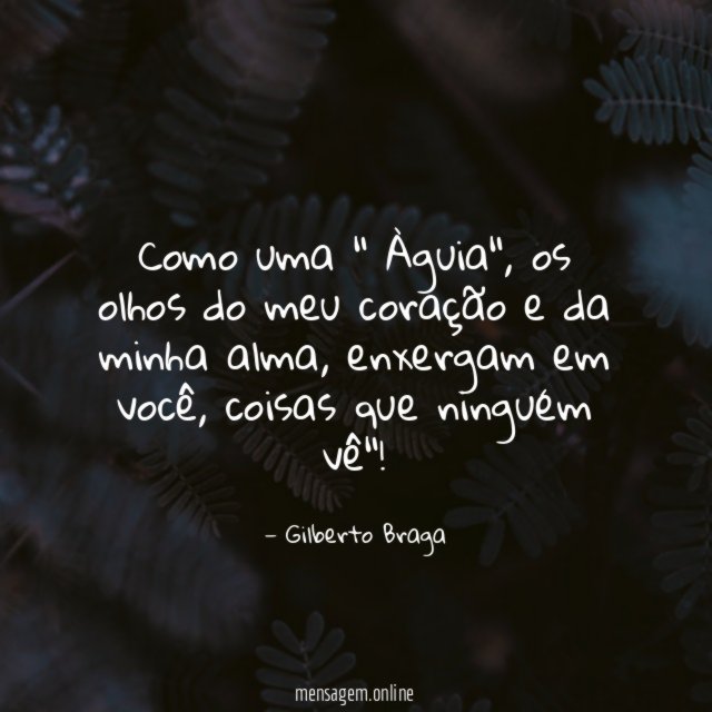 Como uma " Àguia"