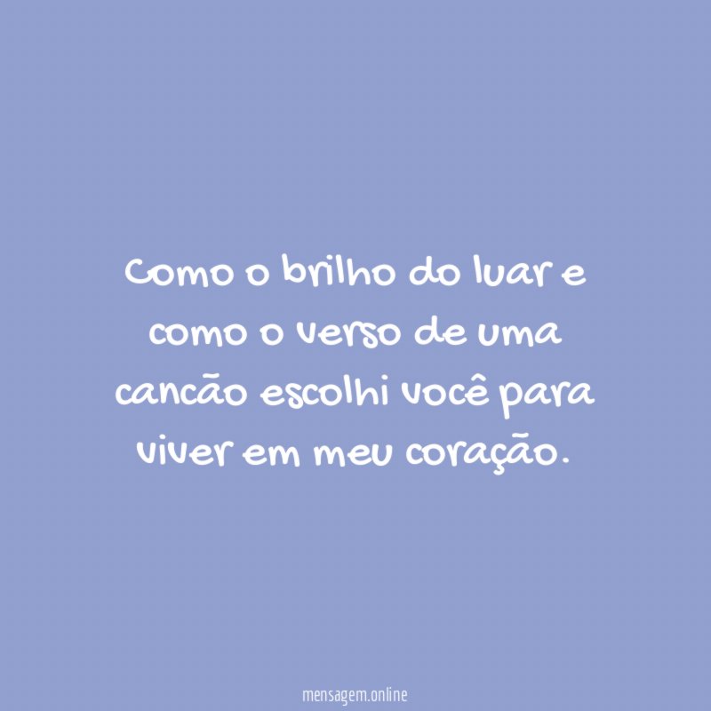 Como o brilho do luar e como