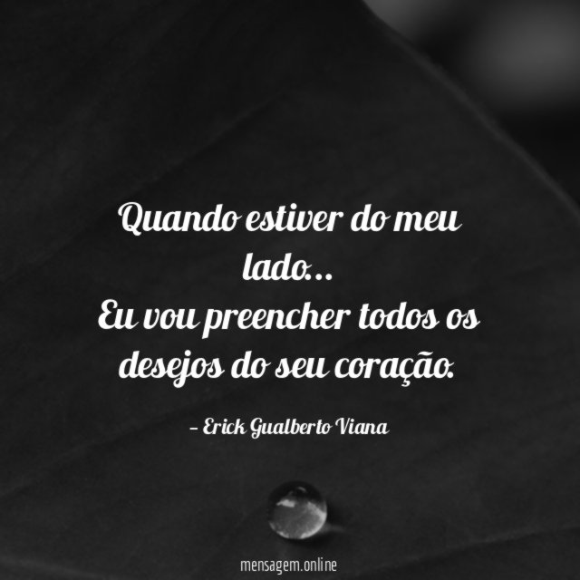 Quando estiver do meu lado