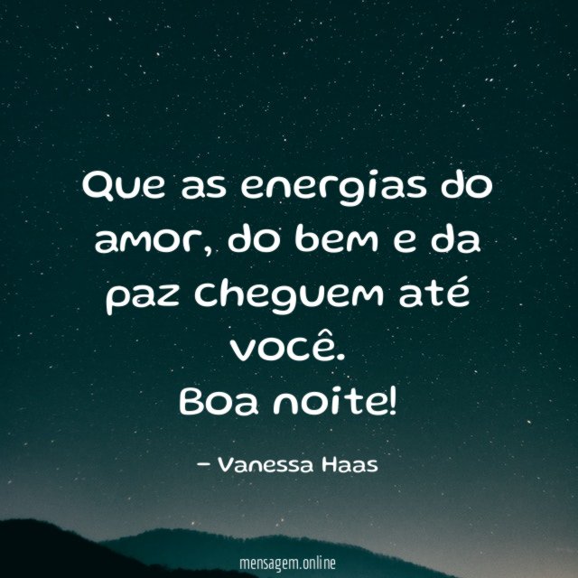Que as energias do amor