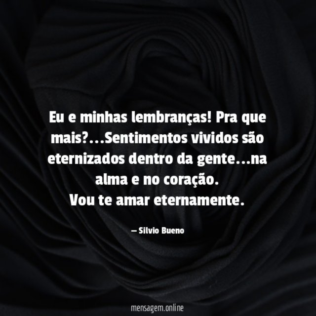 Eu e minhas lembranças