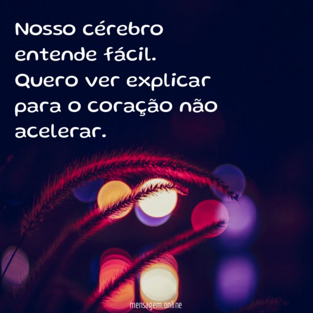 Nosso cérebro entende fácil