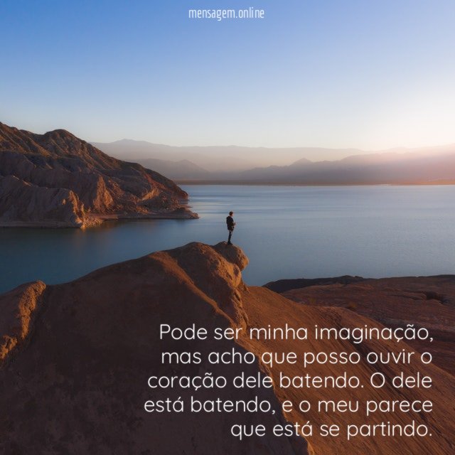 Pode ser minha imaginação