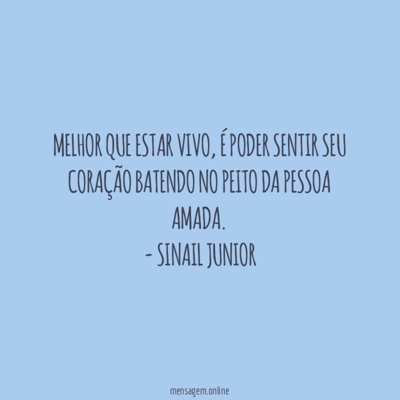 Melhor que estar vivo