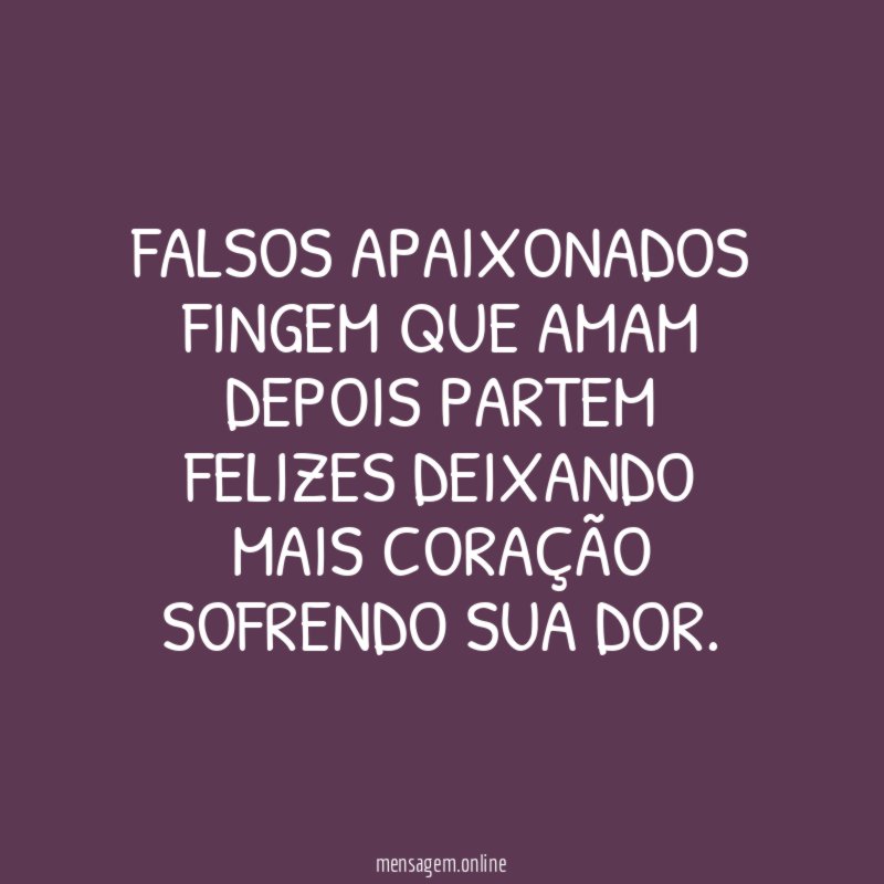 Falsos apaixonados fingem que amam depois partem felizes