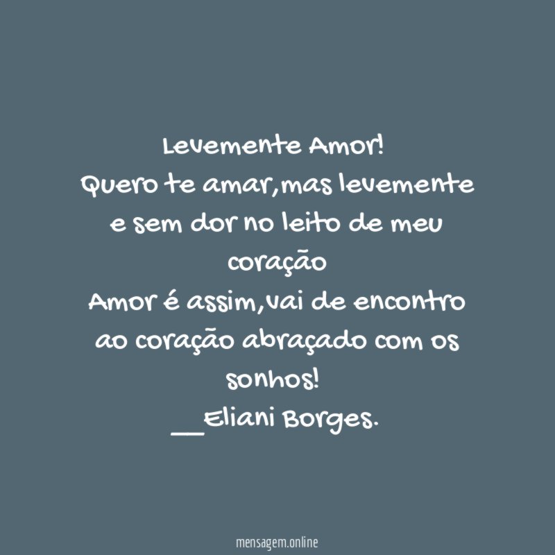 Levemente Amor!