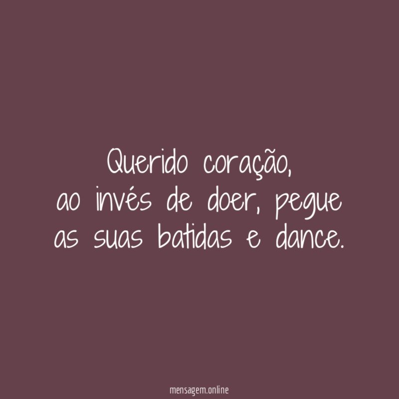 Querido coração,