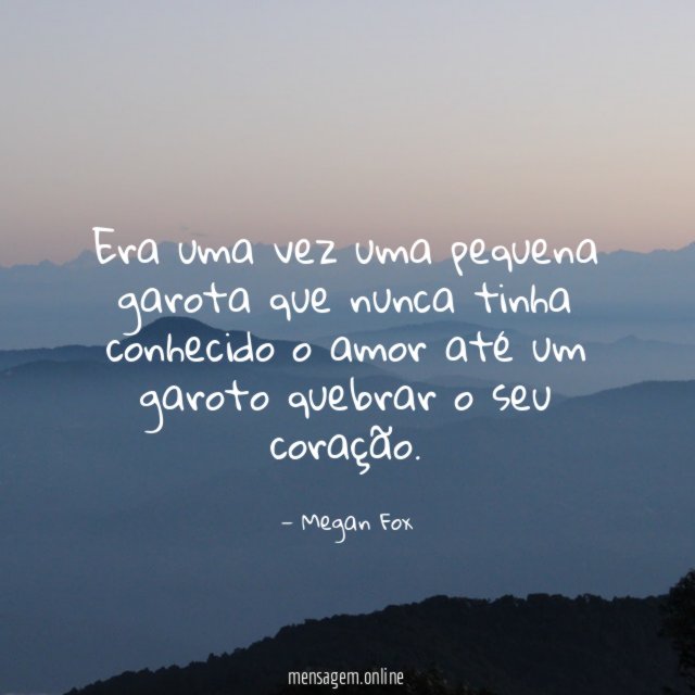Era uma vez uma pequena garota que nunca