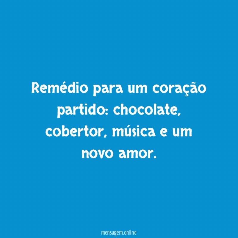 Remédio para um coração partido