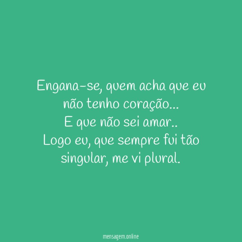 Engana-se