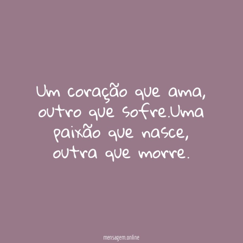 Um coração que ama