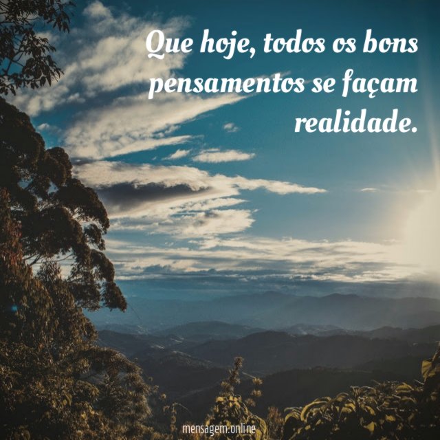 Que hoje