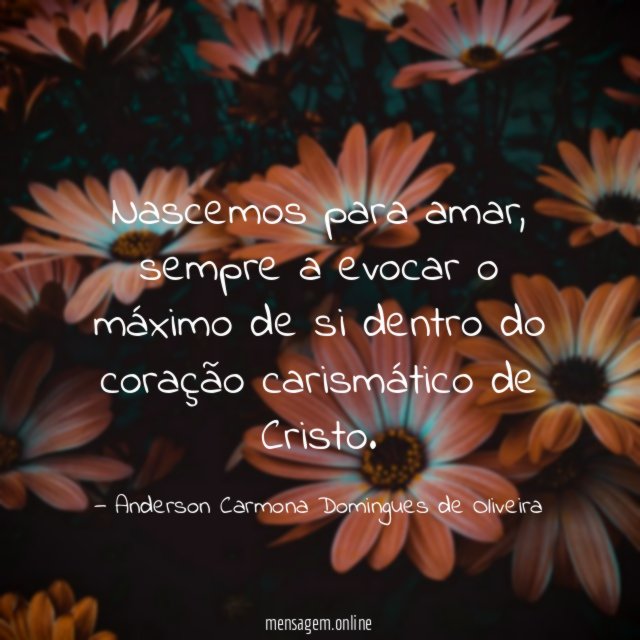 Nascemos para amar