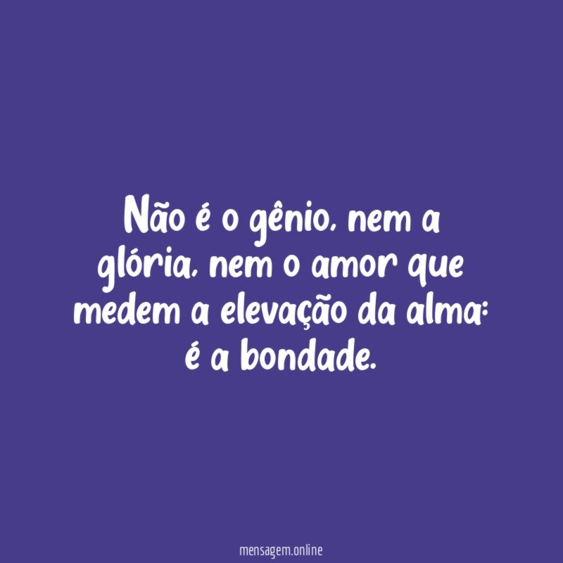 Não é o gênio