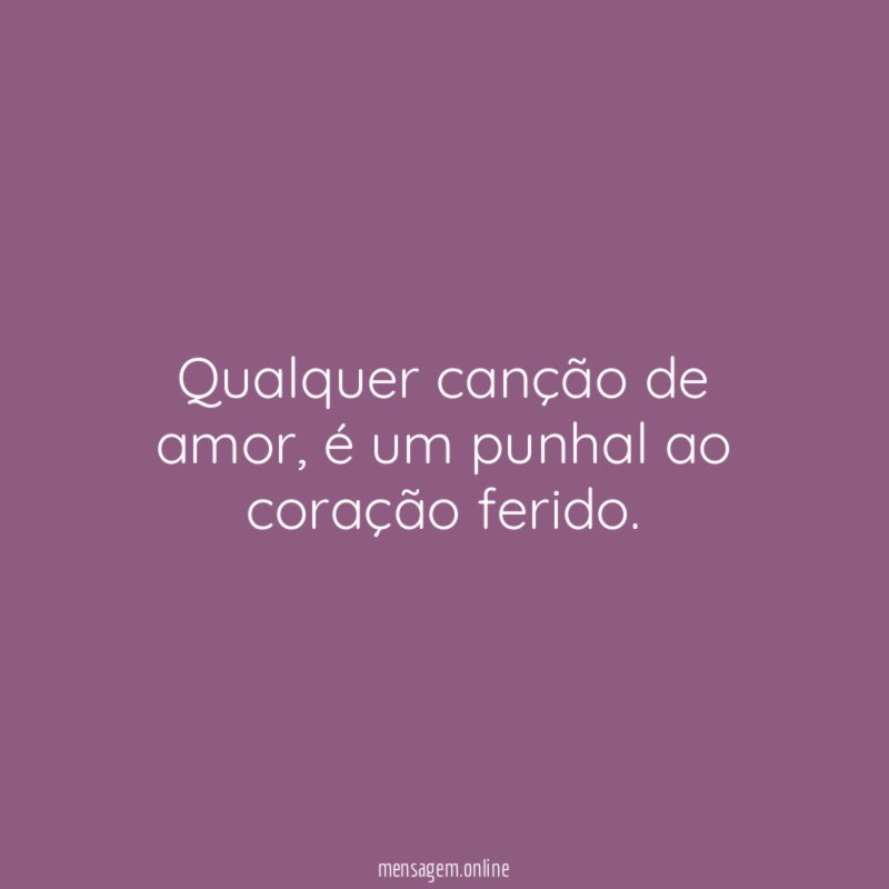 Qualquer canção de amor