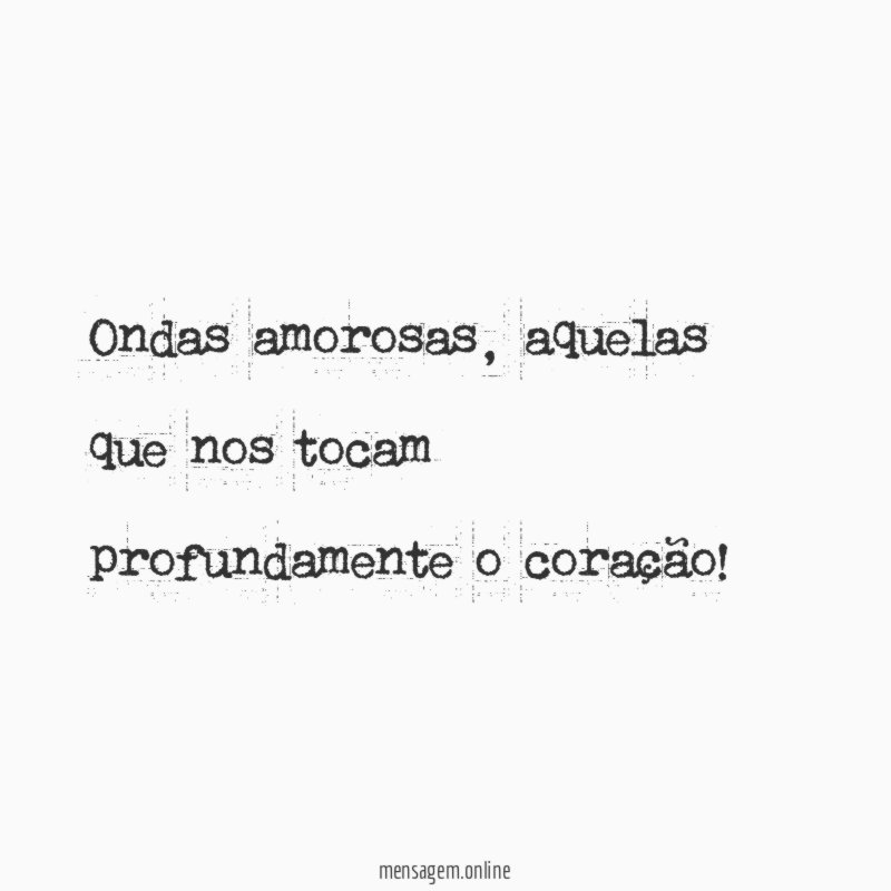 Ondas amorosas
