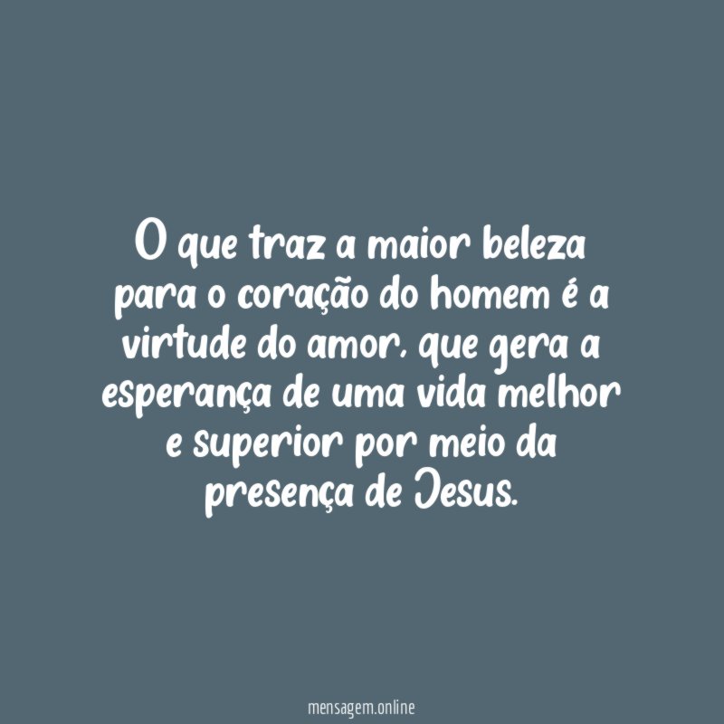 O que traz a maior beleza para