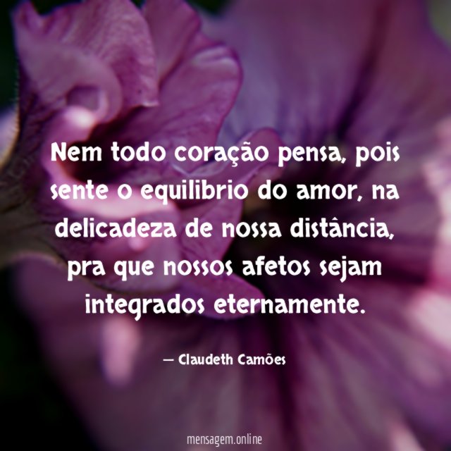 Nem todo coração pensa