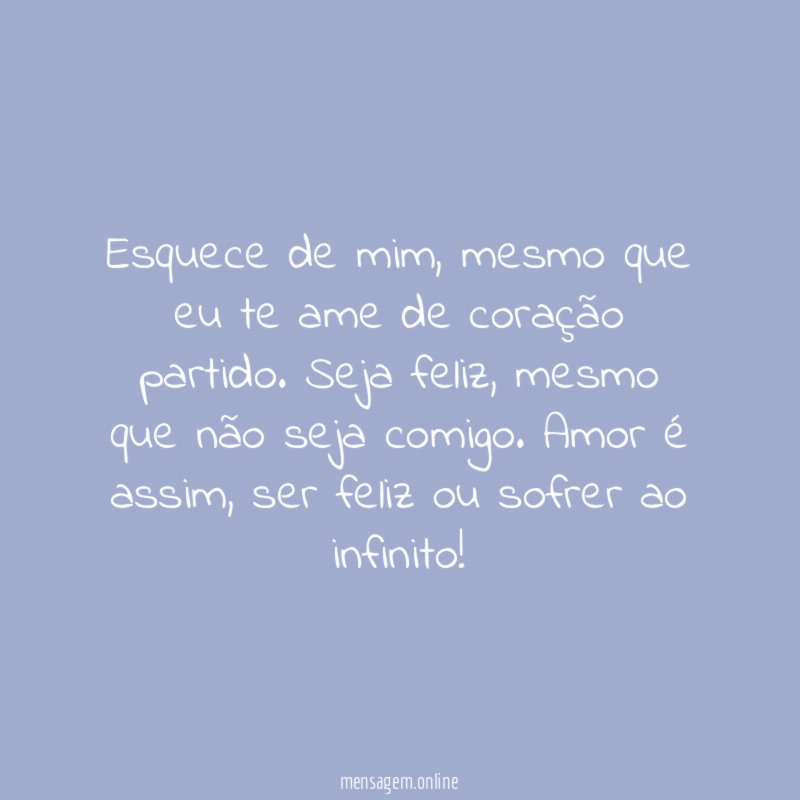Esquece de mim