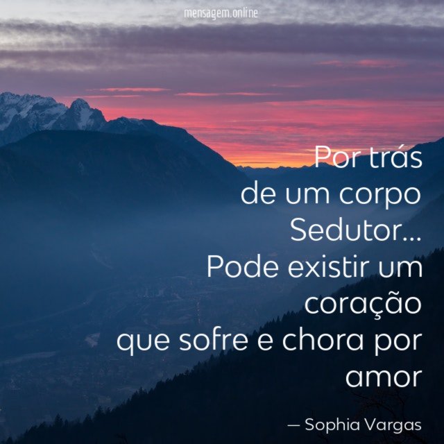 Por trás de um corpo Sedutor