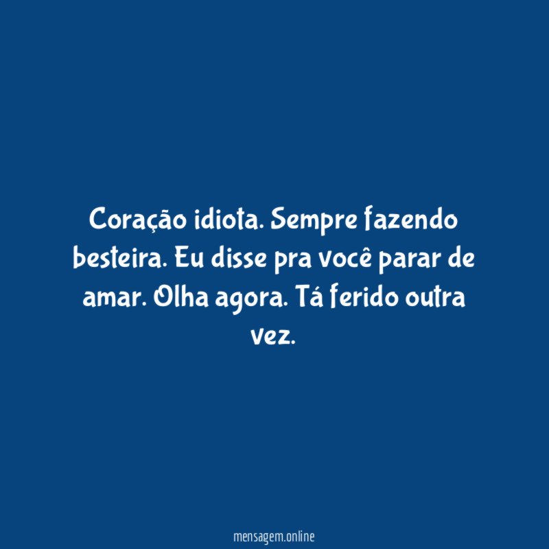 Coração idiota
