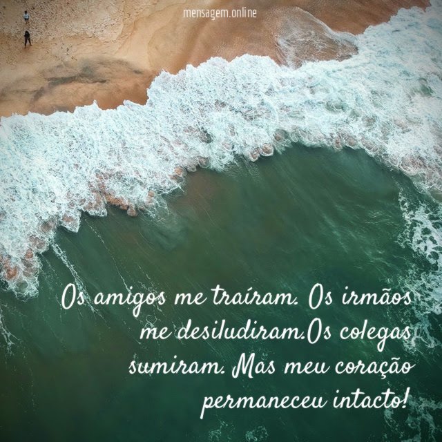Os amigos me traíram