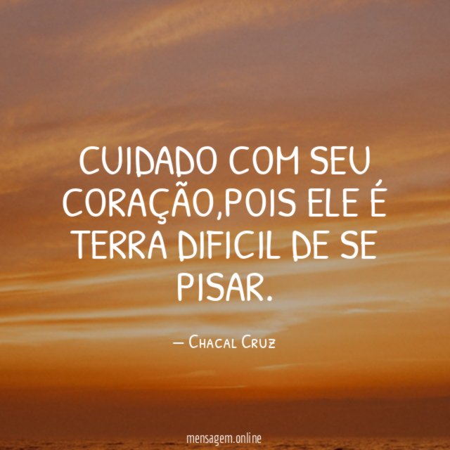 Cuidado Com Seu Coração