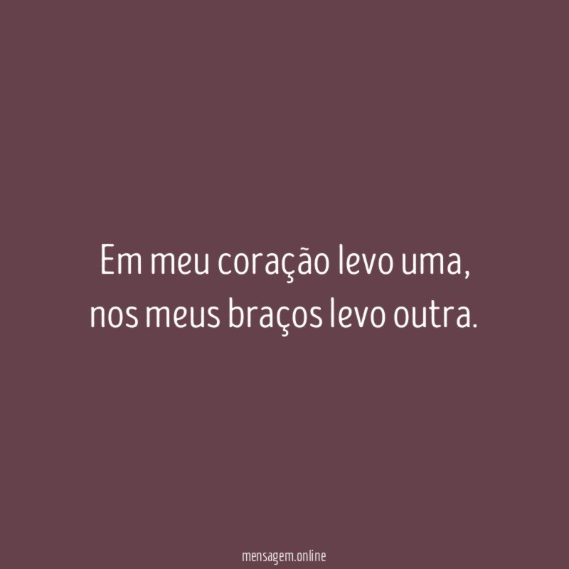 Em meu coração levo uma