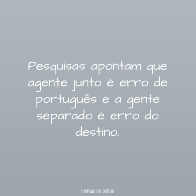Pesquisas apontam que agente junto é erro de