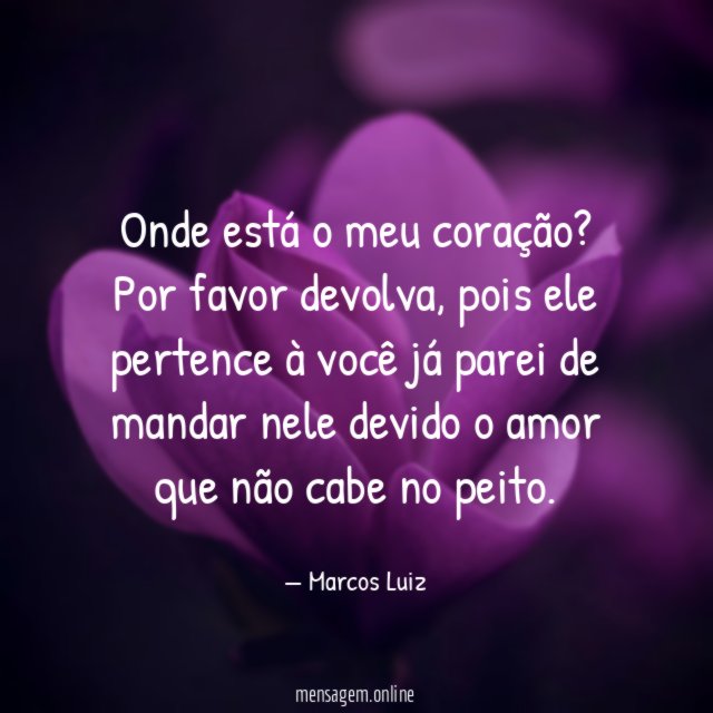 Onde está o meu coração