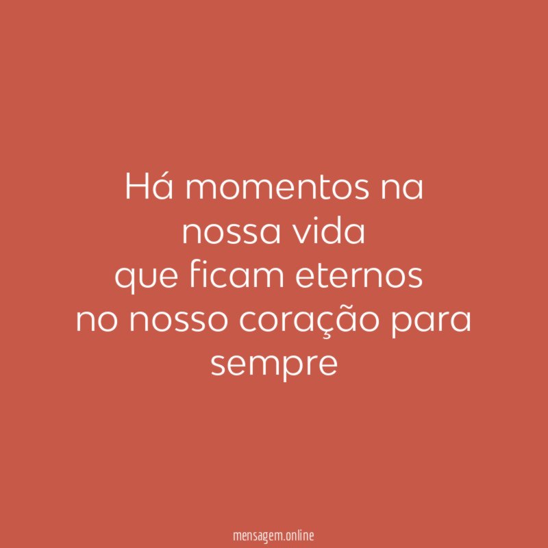 Há momentos na nossa vida que ficam eternos ❤ no